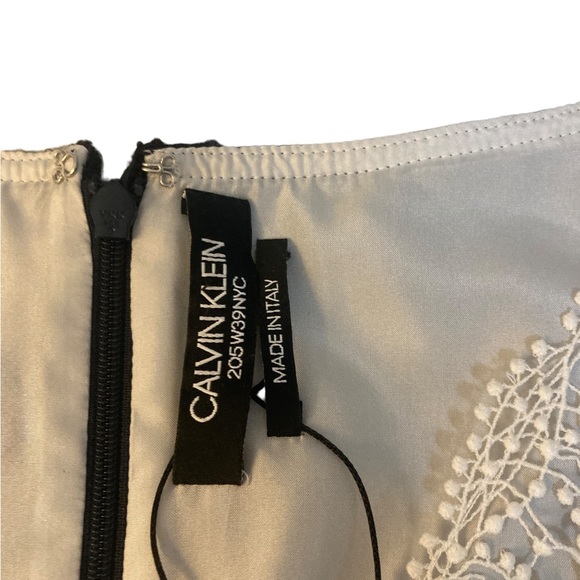 Calvin Klein 205W39NYC Black Vest w Lace Detail- Stunning- NWT! $990 original - Picture 7 of 11